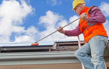 Wrexham soft wash roof cleaning